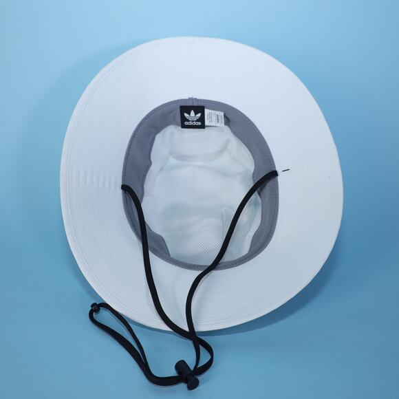 Adidas Mens Originals Webbing Boonie Sport Bucket Hat - S/M - Black/White - NWT - Picture 4 of 5